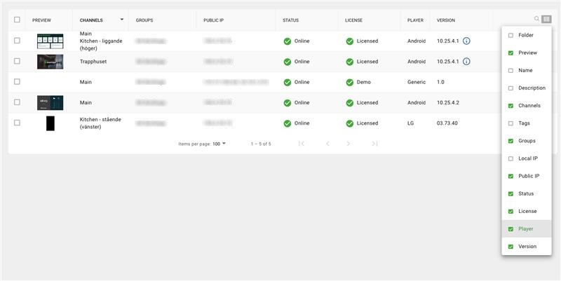 Player update (firmware)