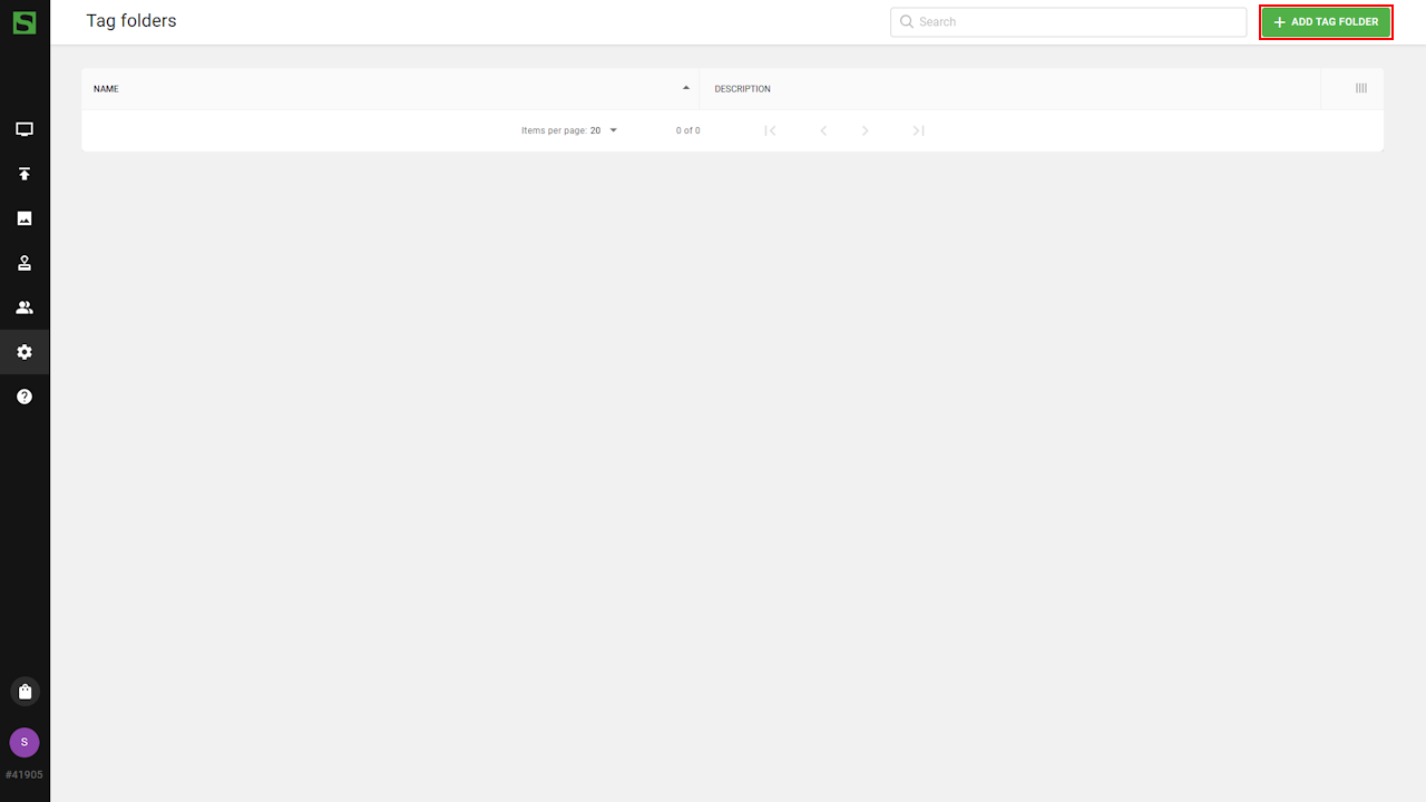 Folder Tags File Manager Set up tag folders | Smartsign