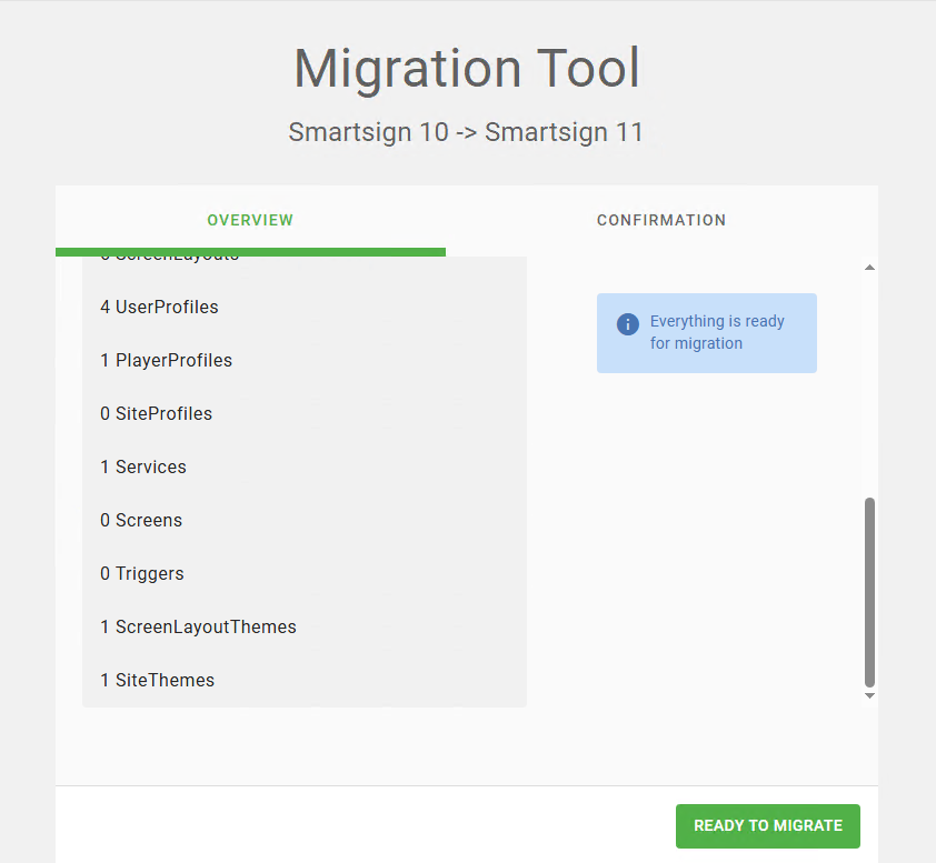 Migration Overview