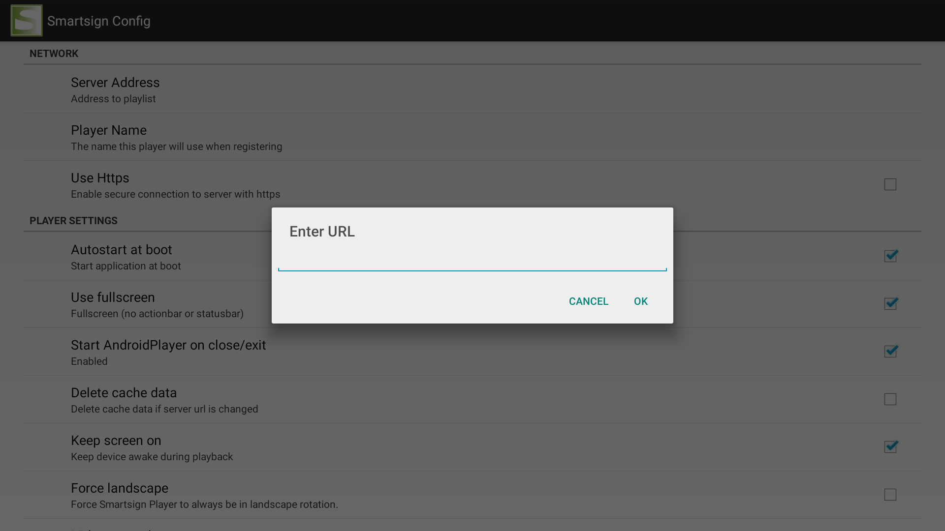 Input hostname